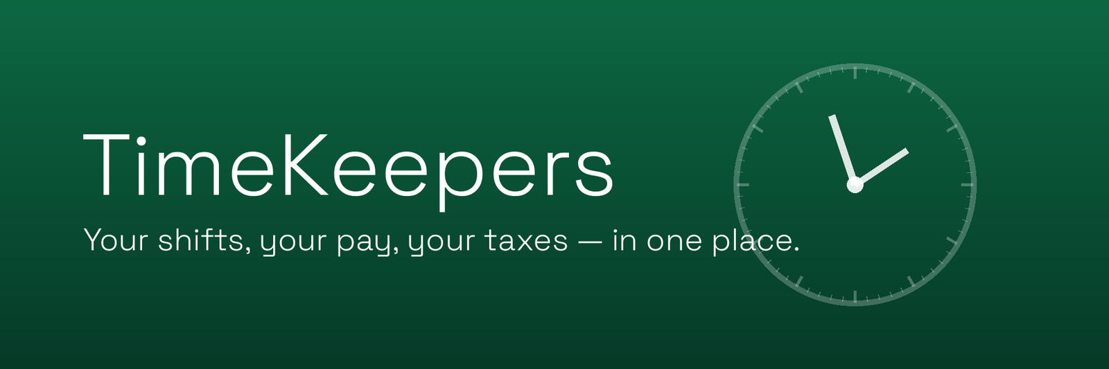TimeKeepers banner